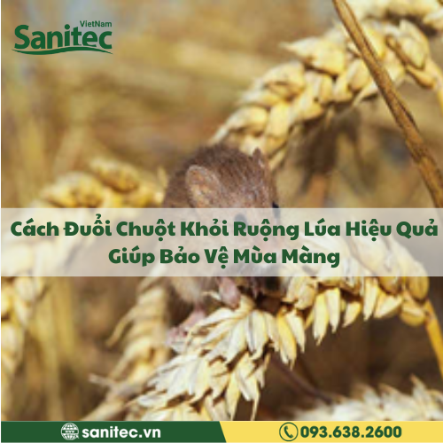 Cách Đuổi Chuột Khỏi Ruộng Lúa Hiệu Quả Giúp Bảo Vệ Mùa Màng